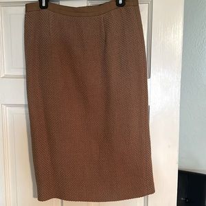 Boden wool tweed pencil skirt